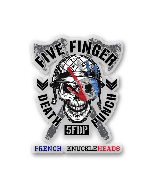 French Knuckleheads Stickers